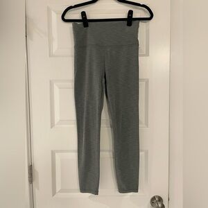 Athleta Ultra High Rise Elation 7/8 leggings, grey, size small
